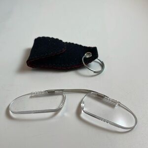 Pocket Cheater Lens with case